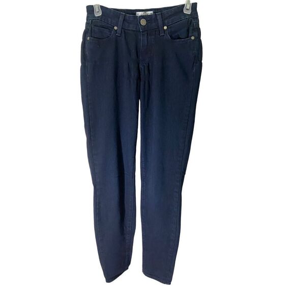 Paige Denim Verdugo Ankle Jeans In Dark Wash - Picture 3 of 7